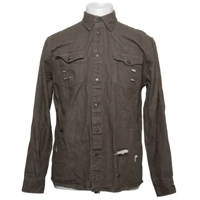 Denim shirt (Green) from Black Rebel Cotton