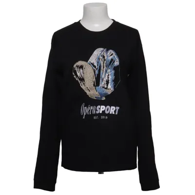 Lange mouwen shirt (Zwart) van Opera Sport Organisch katoen
