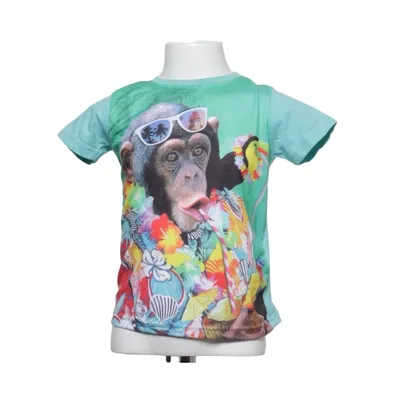 T-shirt (Green, Multicolored) from Earthbound Cotton, Polyester