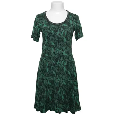 Klänning (Grön, Svart, Flerfärgad) från Siden Selma Silke, Viskos