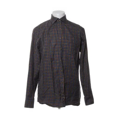 Flanellskjorta (Blå, Brun, Vit) från Oscar of Sweden Bomull