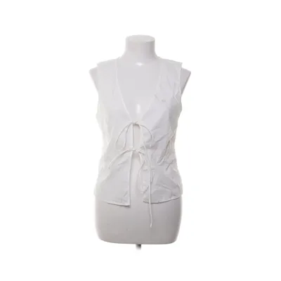 Top (White) from Weekday Linen, Viscose
