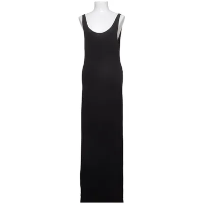 Maxi jurk (Zwart) van VILA Clothes Elastaan, Viscose