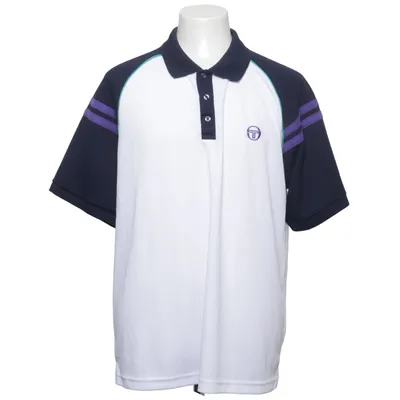 Pikétröja (Vit, Blå, Flerfärgad) från Sergio Tacchini Polyester