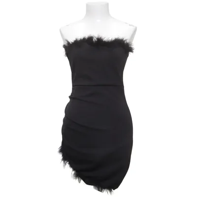 Cocktailklänning (Svart) från Boohoo Elastan, Polyester