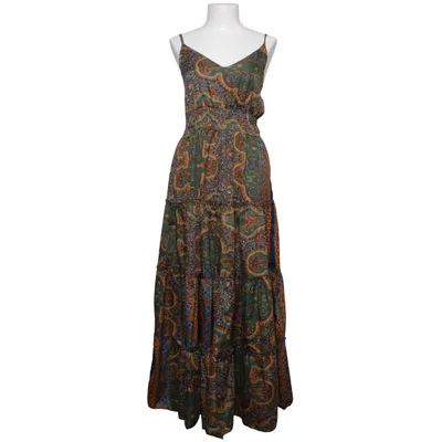 Robe longue (Vert, Multicolore)
