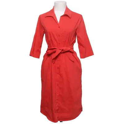 Robe chemise (Rouge) de Schlüter Coton, Élasthane, Polyamide