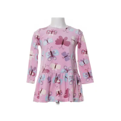 Klänning (Rosa, Flerfärgad) från Lindex Kids Elastan, Polyester