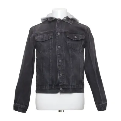 Denim jacket (Black, Gray) from SikSilk Cotton, Polyester, Viscose