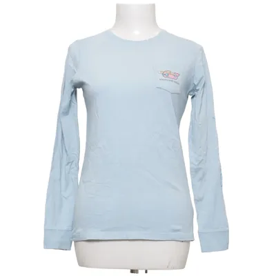 Lange mouwen shirt (Blauw) van Vineyard Vines Katoen