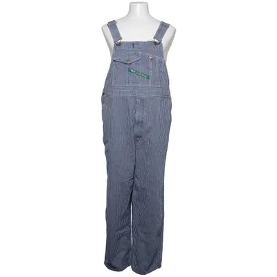 Dungarees (Blue, White) from Key Cotton