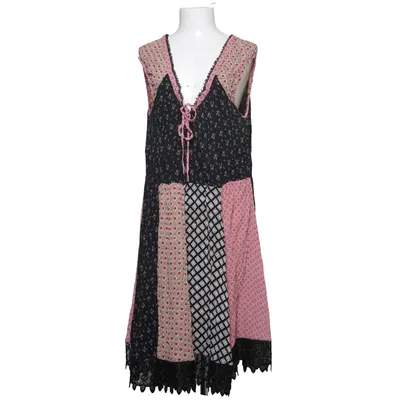 Maxi dress (Black, Multicolored) from Indiska Viscose