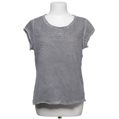 T-shirt (Grå) från Plus Fine Bomull, Viskos