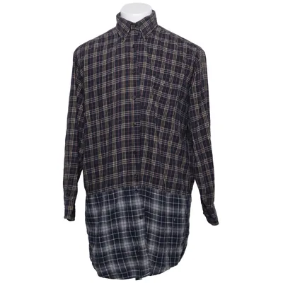 Flannel shirt (Blue, Multicolored) from Towncraft Cotton