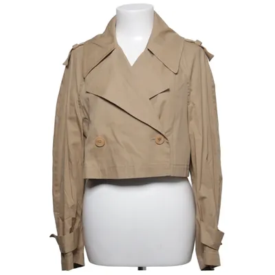 Jakke (Beige) fra Drykorn for Beautiful People Bomuld, Viscose
