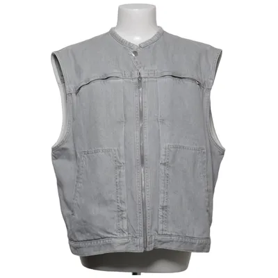Outdoor vest (Grijs) van Lemaire Katoen