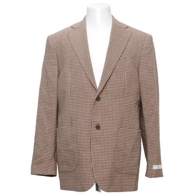 Blazer (Brown, Beige) from GANT Viscose, Wool