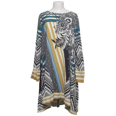 Kleid (Weiß, Schwarz, Gelb) von Manila Grace Viskose