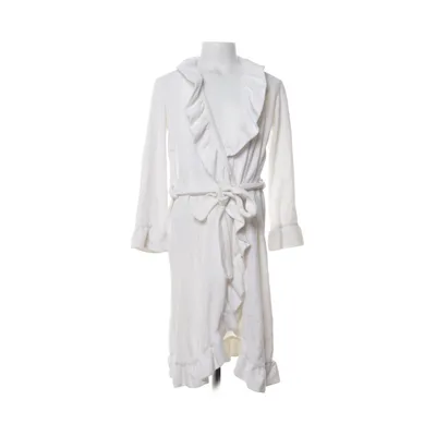 Badrock (Vit) från Vera Velour Bomull, Polyester