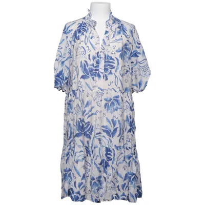 Dress (Blue, White) from 1. State Polyamide, Polyester, Viscose