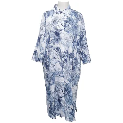 Robe chemise (Bleu, Blanc) de Olsen Coton