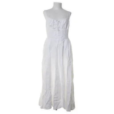 Maxi dress (White) from Reformation Linen