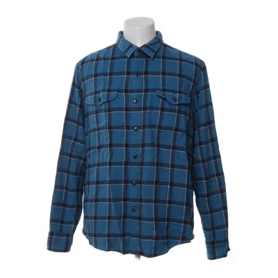 Flanellskjorta (Blå, Svart, Vit) från American Eagle Bomull