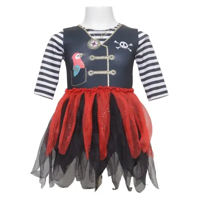 Fancy dress (Black, Red, Multicolored) from H&M Elastane, Polyester
