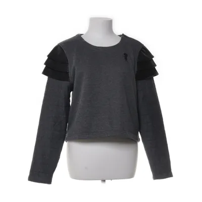 Sweatshirt (Gray, Black) from Disney Cotton, Polyester, Polyurethane, Viscose