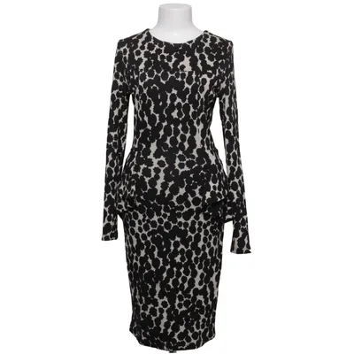 Robe (Noir, Blanc) de Isabel de Pedro Élasthane, Polyamide, Viscose