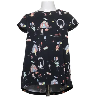 Dress (Black, Multicolored) from Amy & Lucy Cotton, Elastane