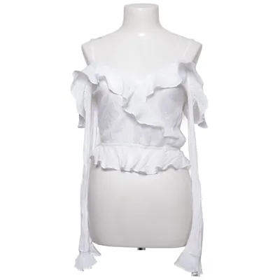 Blouse (Wit) van Divided by H&M Viscose, Polyester