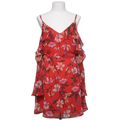 Wrap dress (Red, Multicolored) from Influence Polyester