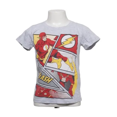 T-shirt (Gris, Multicolore) de Justice League Coton, Polyester