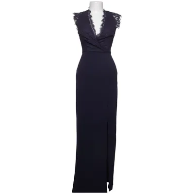 Evening gown (Blue) from AX Paris Elastane, Polyester