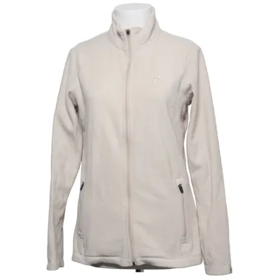 Fleecejacka (Beige) från Cross Sportswear Återvunnen polyester