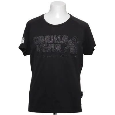 T-shirt (Black) from Gorilla Wear Cotton