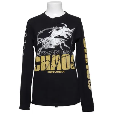 Langærmet t-shirt (Sort) fra Disturbia