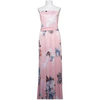 Långklänning (Rosa, Flerfärgad) från Styleboom Elastan, Polyester