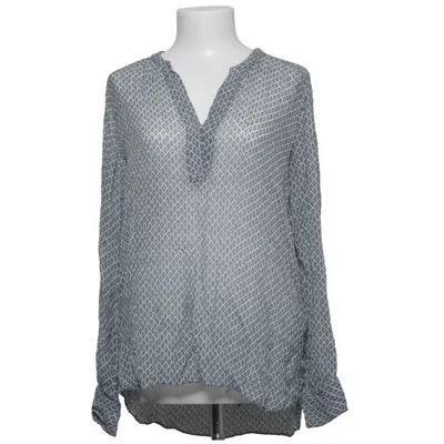 Blus (Blå, Vit) från Hunkydory Viskos