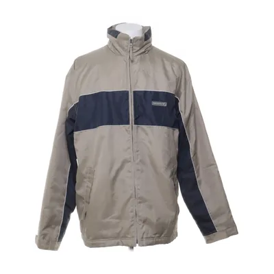 Jacket (Beige, Blue) from Brooker Nylon