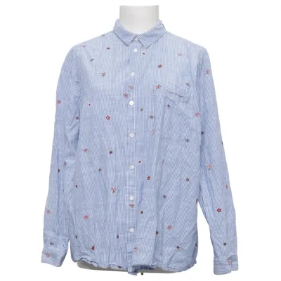 Chemise (Bleu, Blanc) de Get It On Coton