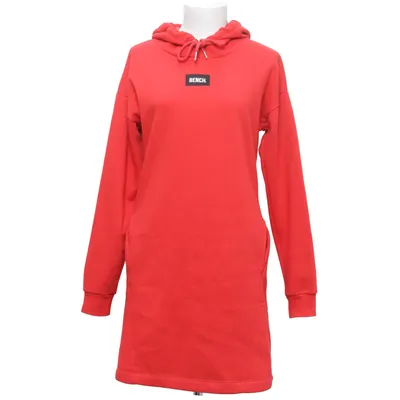 Capuchon jurk (Rood) van Bench Katoen, Polyester