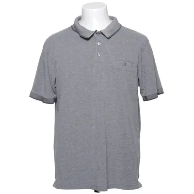 Pikétröja (Grå) Bomull, Polyester