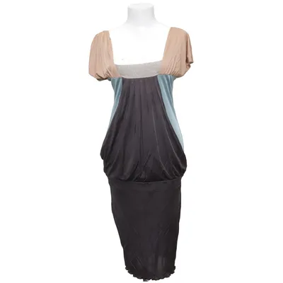 Dress (Brown, Beige, Green) from Daniele Alessandrini Viscose