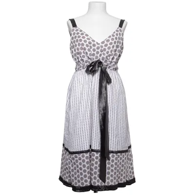 Jurk (Wit, Bruin) van Sweet Miss
