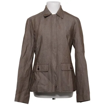 Blazer (Brown) from Gianfranco Ferré Acetate, Cotton, Viscose, Wool