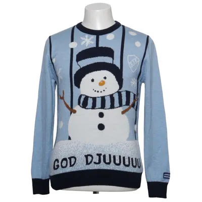 Kersttrui (Blauw, Wit, Zwart) van Djurgårdens IF Acryl, Elastaan