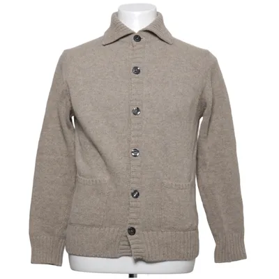 Cardigan (Grijs) van Oscar Jacobson Alpacawol, Polyamide