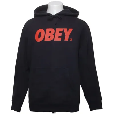 Huvtröja (Svart, Röd) från Obey